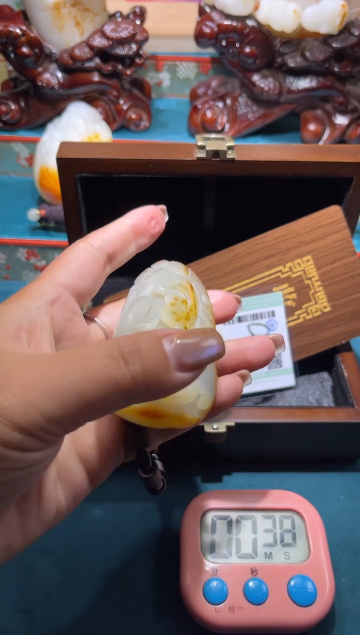 未镶嵌和田玉挂件一**凉1