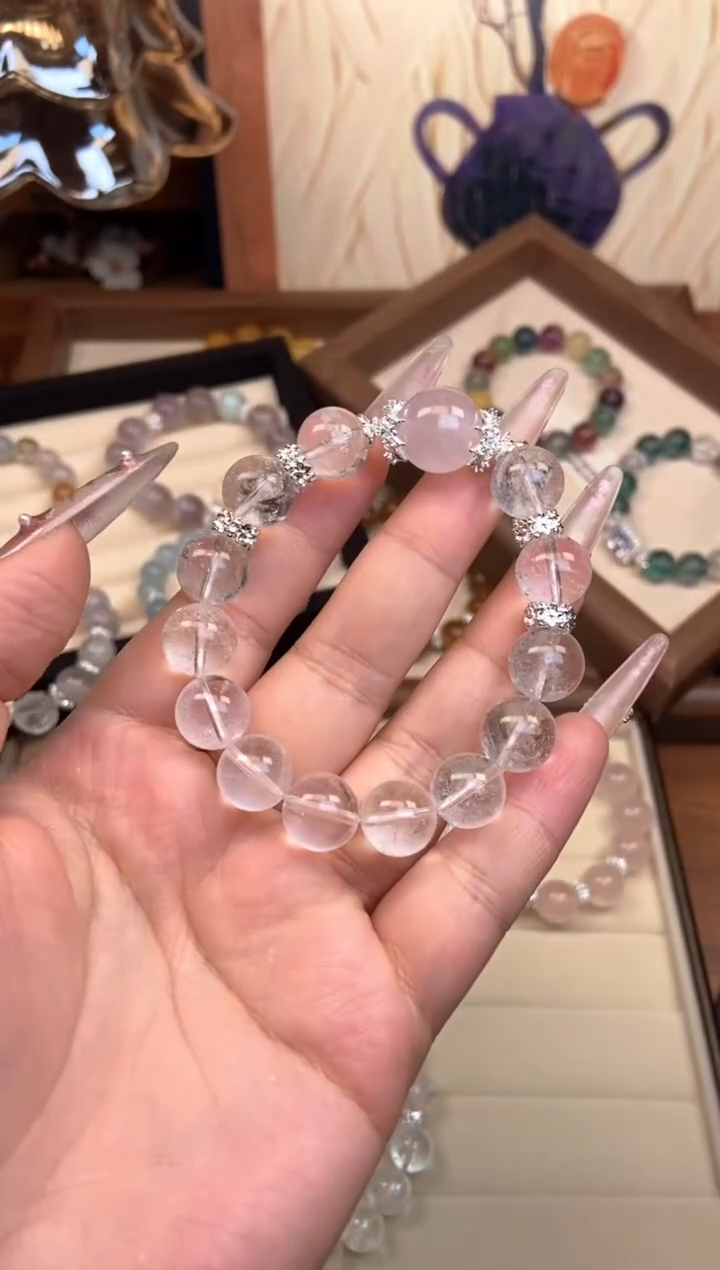 【闪购商品】水晶手链未镶嵌白啊塞
