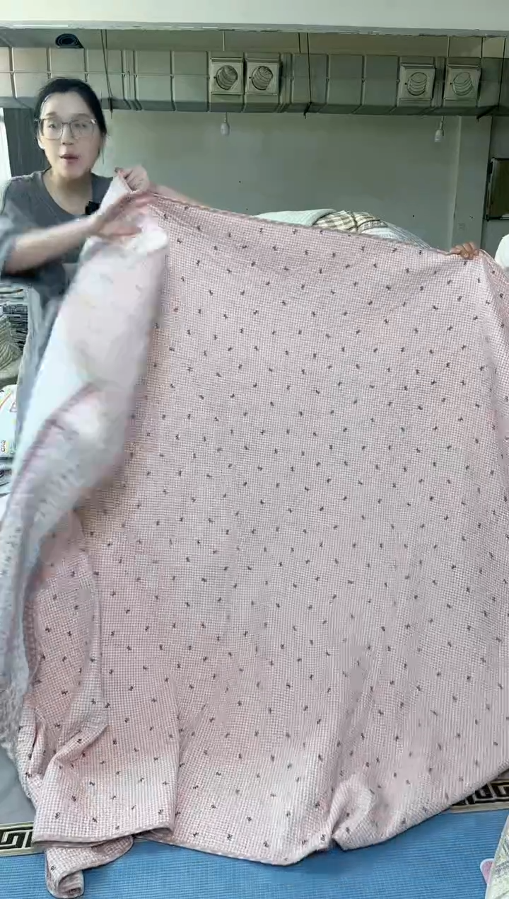 棉180*200粉色蝴蝶结