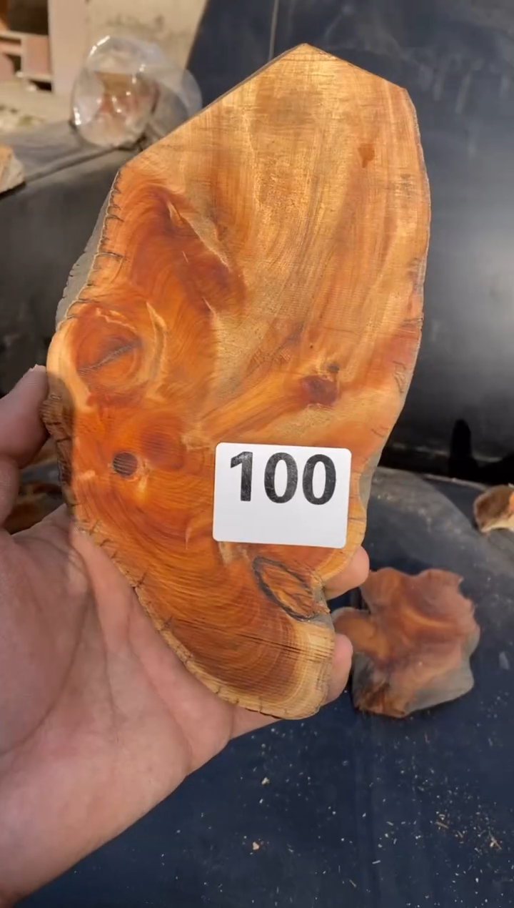 柏木（崖柏）太行陈化崖柏切片！随机（1单1片）100