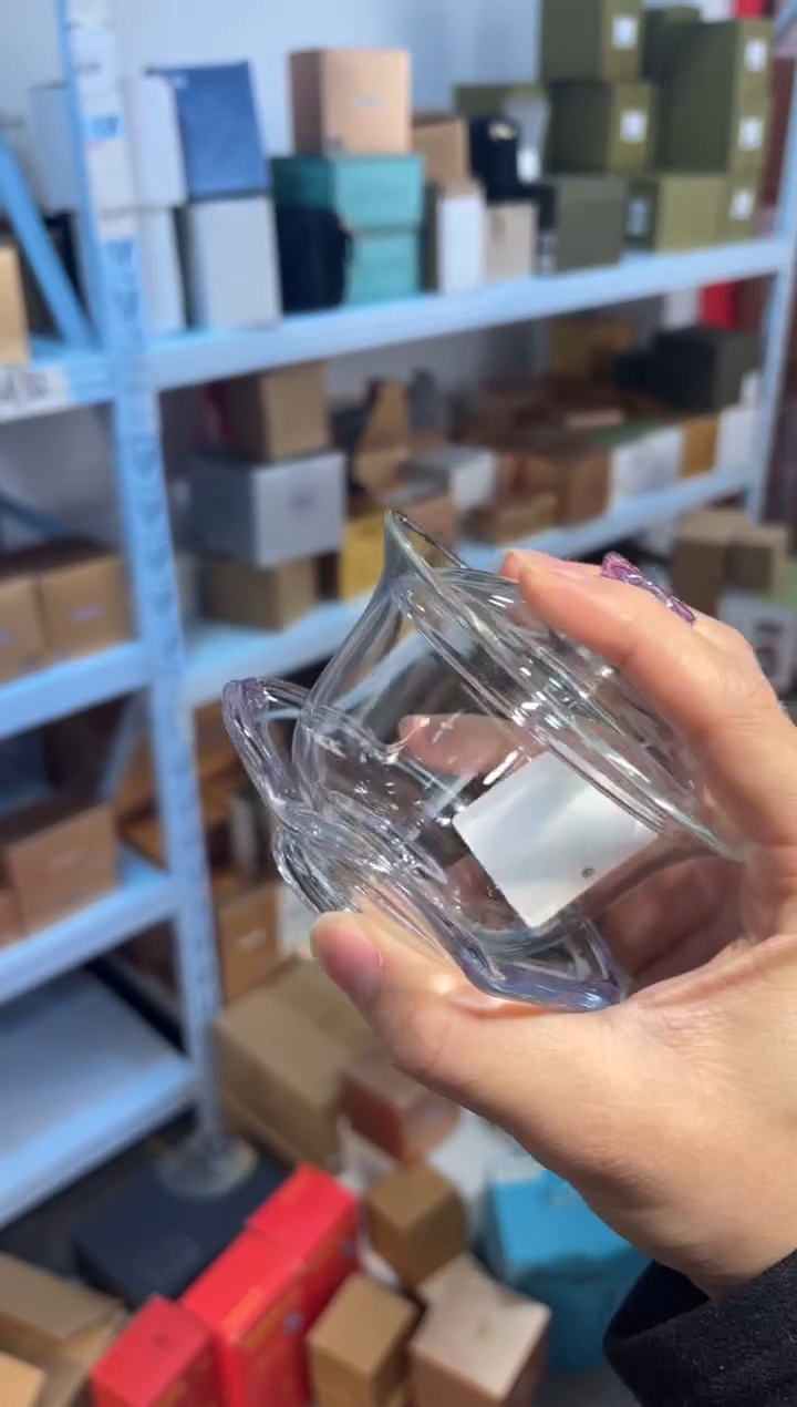 【闪购商品】孤品禾器-禅语盖碗-浅紫色