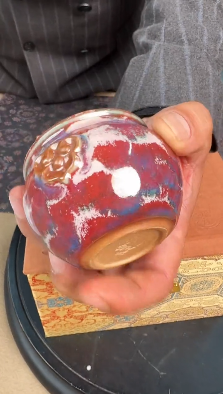 摆件陶有老师钧瓷-流水12