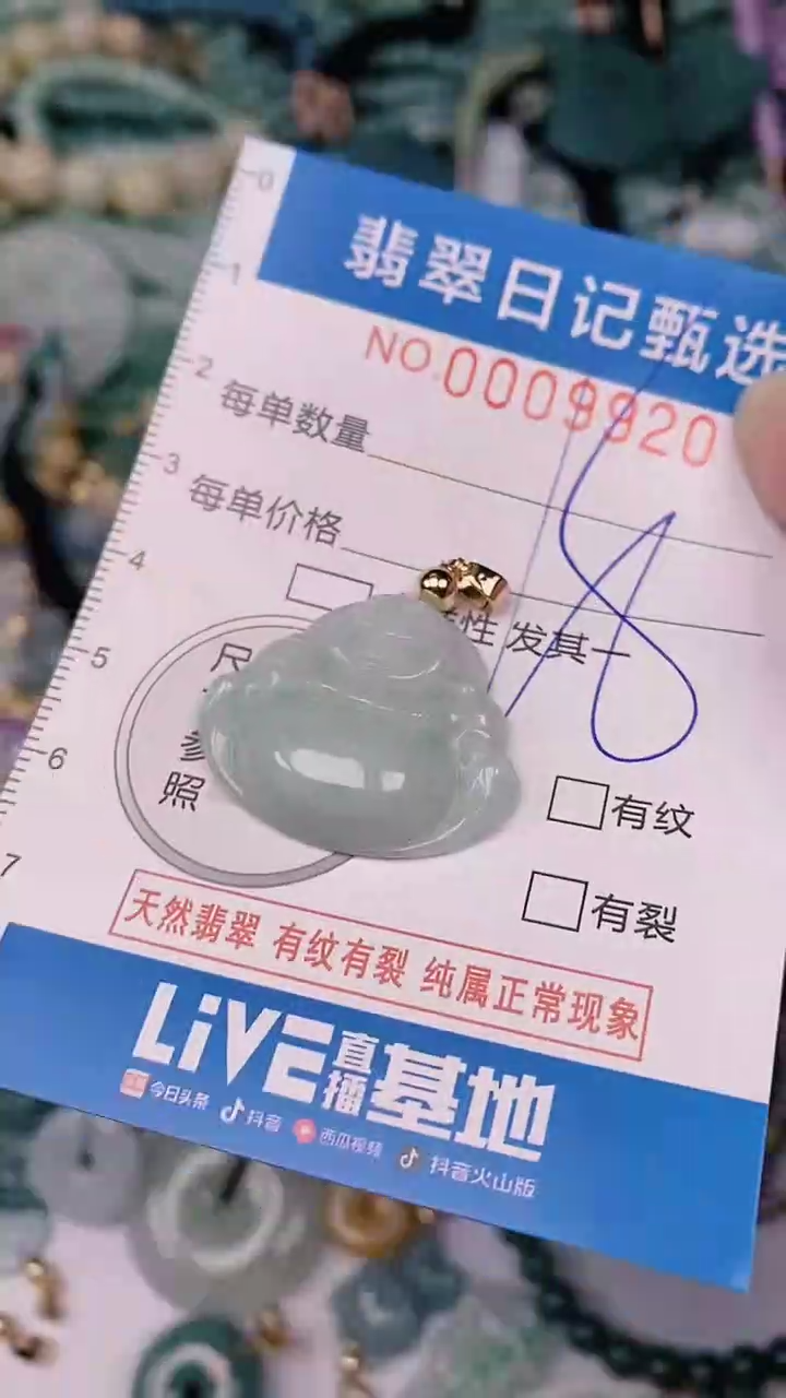 【闪购商品】翡翠颈饰未镶嵌00009920
