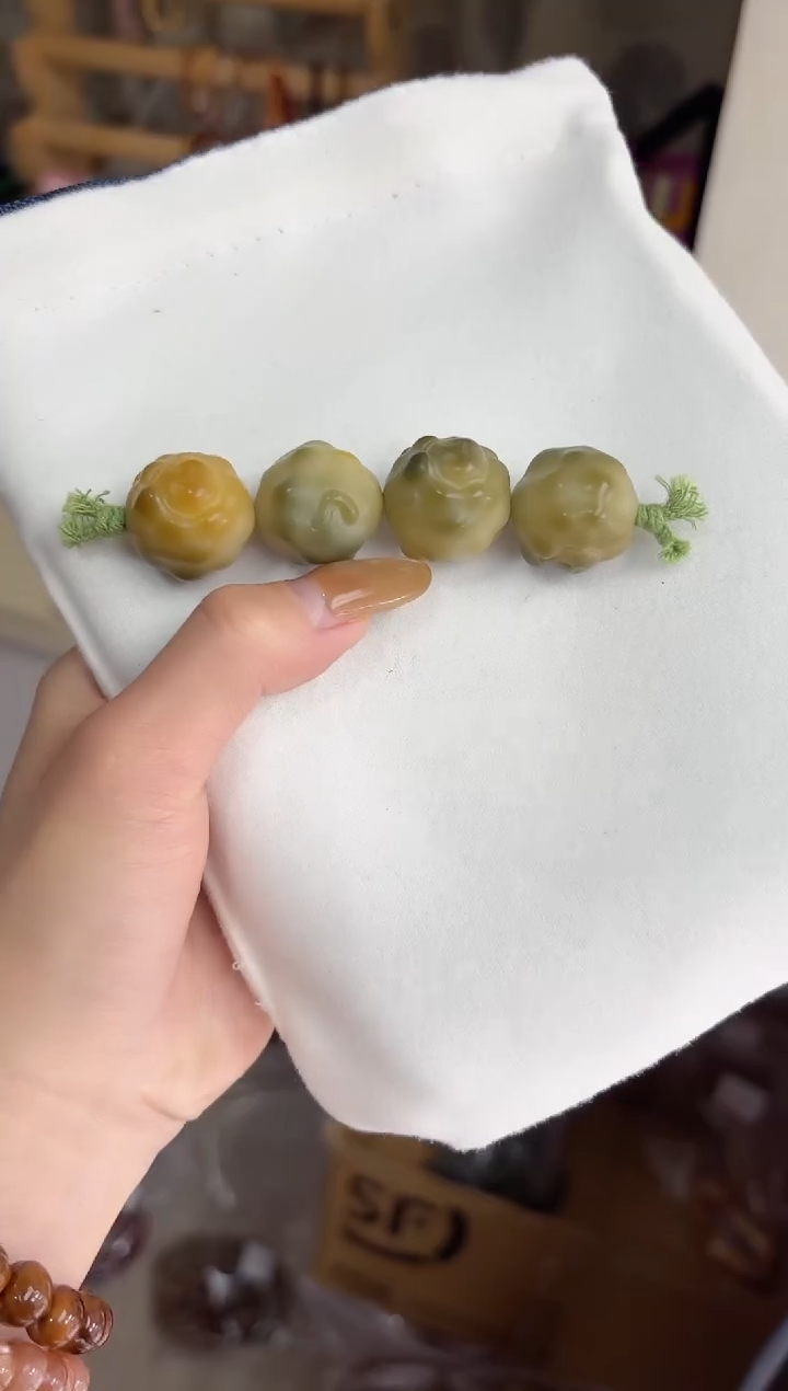 手串菩提根/象牙果干磨羊咩咩21mm棒棒糖