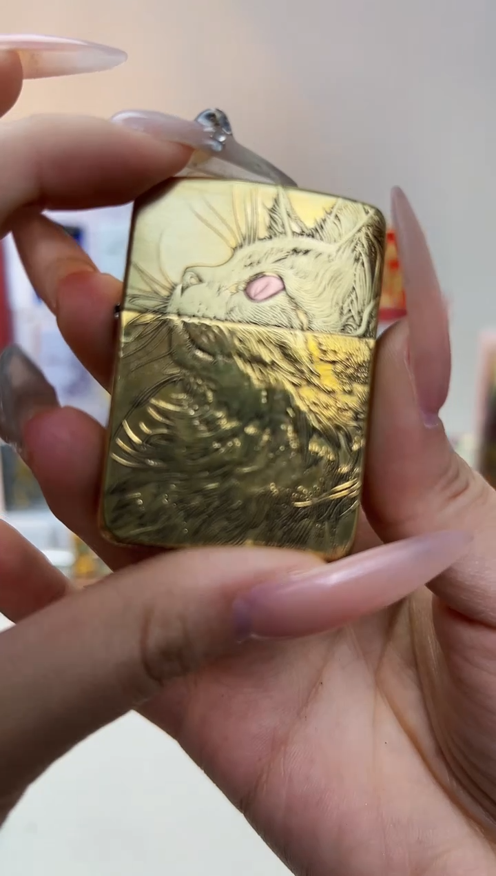 铜1941黄铜仰望星空猫