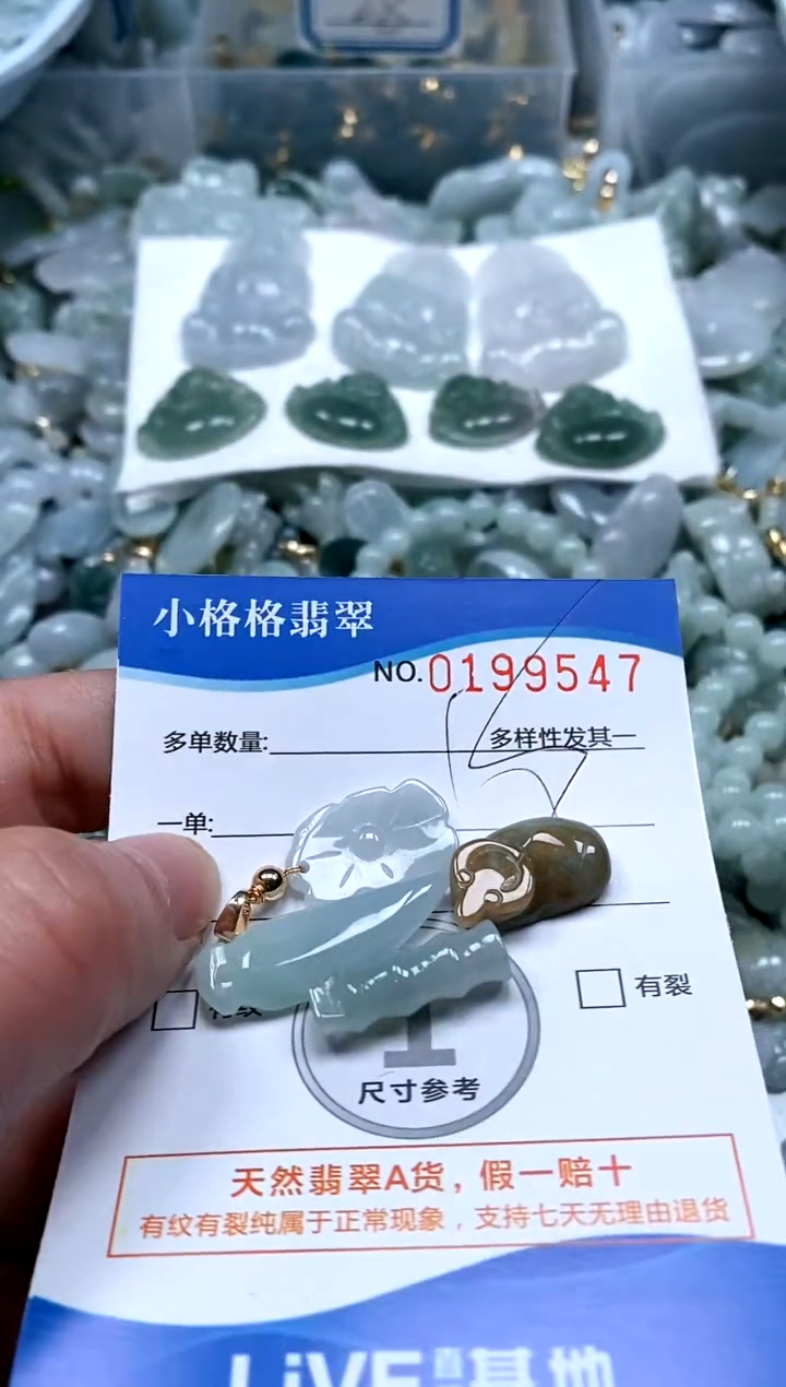 【闪购商品】翡翠颈饰未镶嵌闪购商品0199547