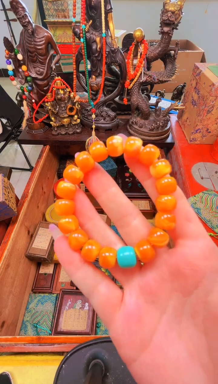 未镶嵌颈饰蜜蜡安哥专属精品链接c112