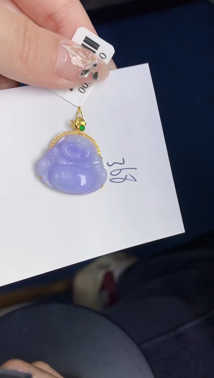 【闪购商品】翡翠颈饰18K金镶嵌000000000000