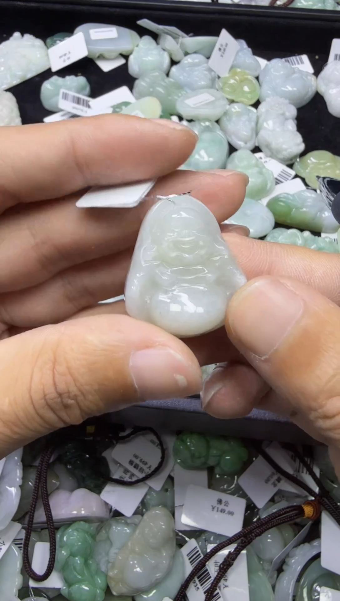 【闪购商品】翡翠颈饰未镶嵌00018211
