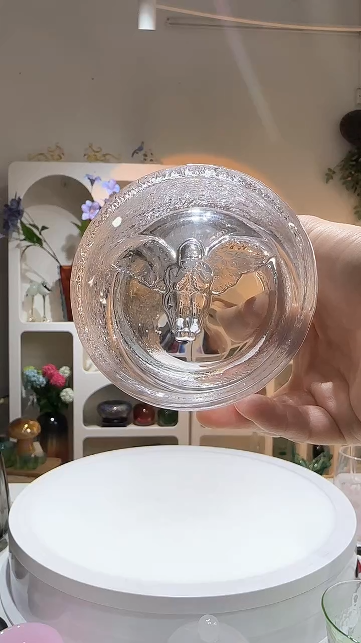 水晶玻璃2只XQ天使杯