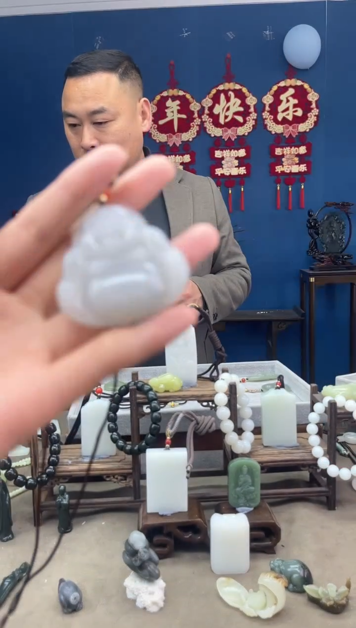 【闪购商品】和田玉颈饰未镶嵌1