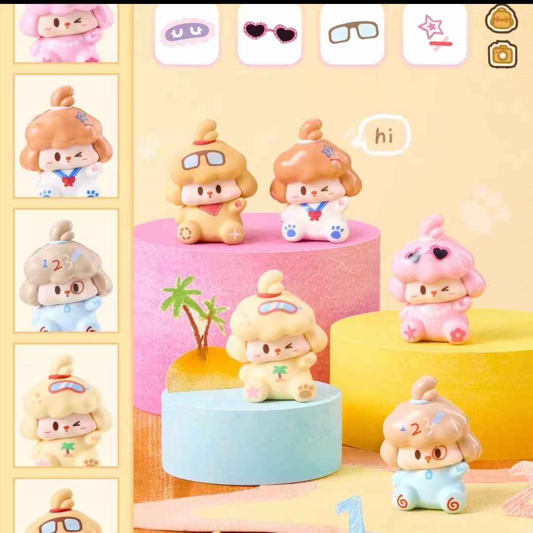 【萌萌拆盒】百变 buddy系列盲盒萌粒