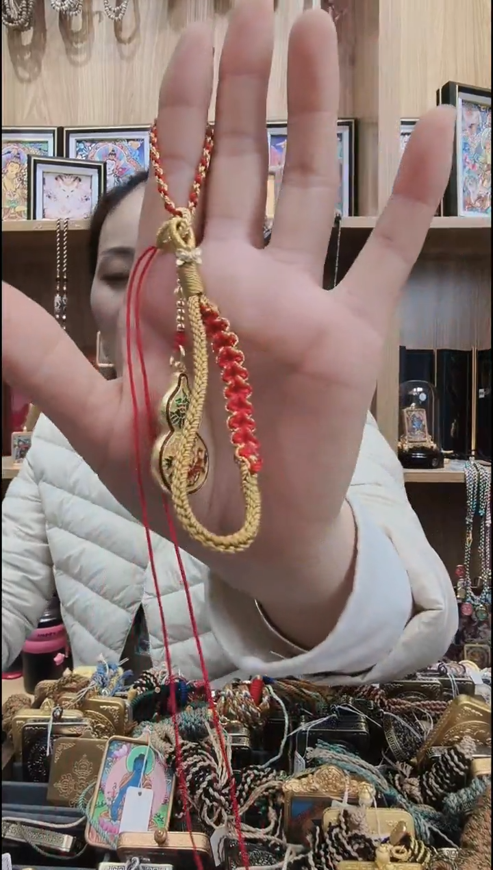 吊坠不*纯手工编织车挂（非质量问题 不退不换）