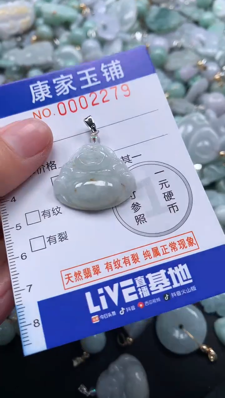 颈饰未镶嵌翡翠2279