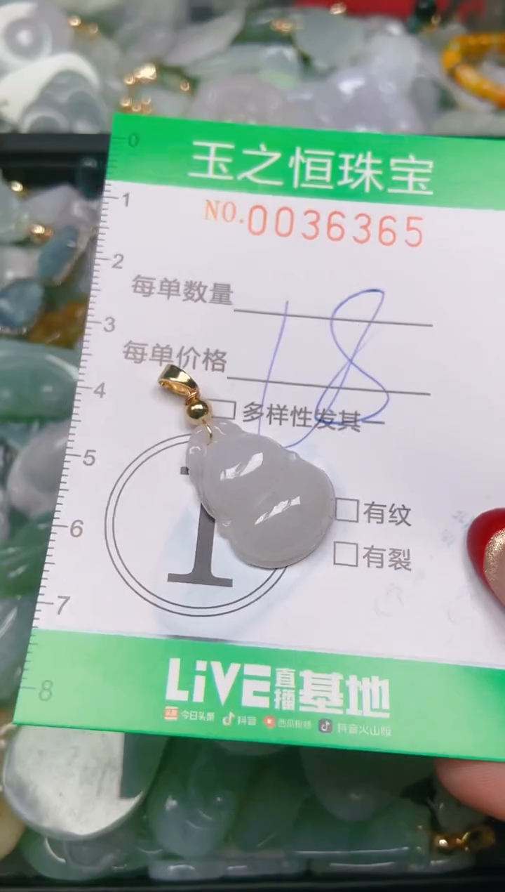 【闪购商品】翡翠颈饰未镶嵌闪购0036365
