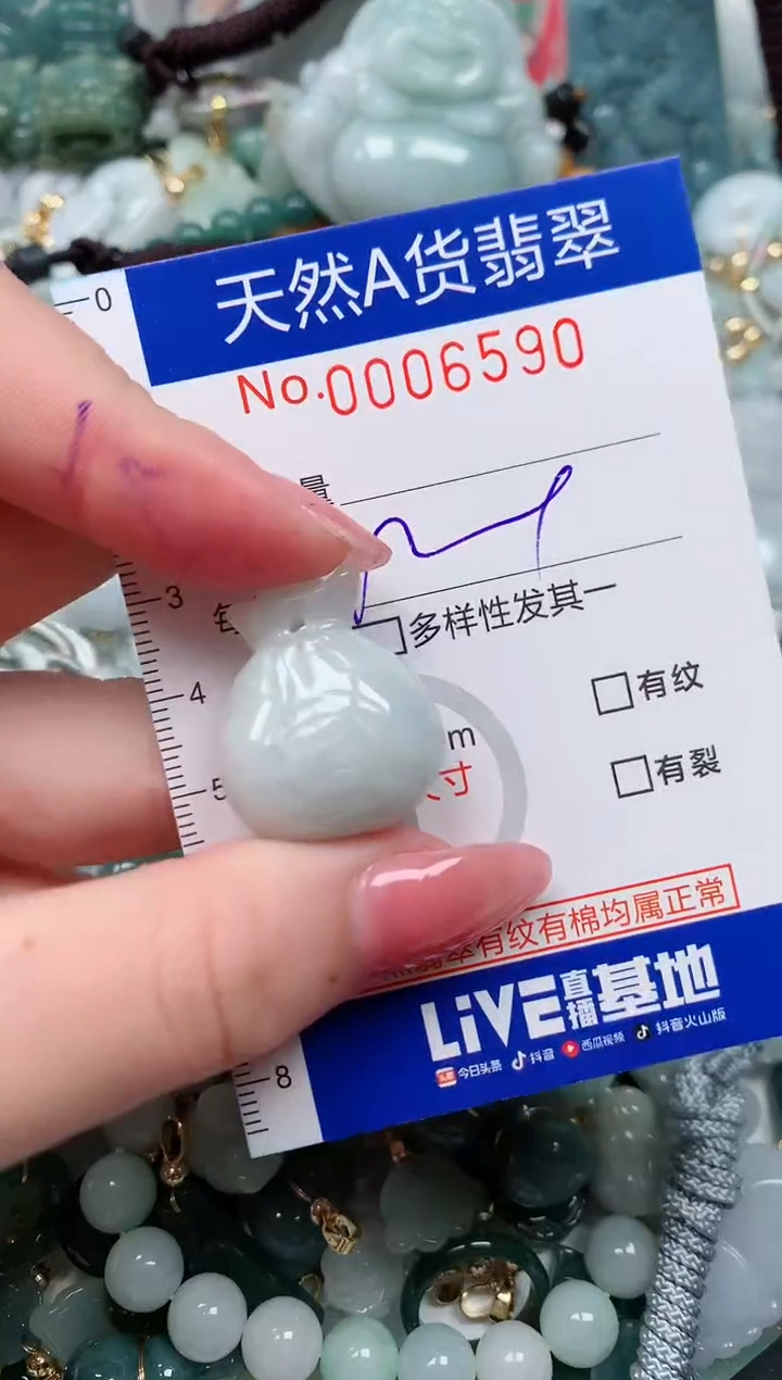 【闪购商品】翡翠颈饰未镶嵌00006590