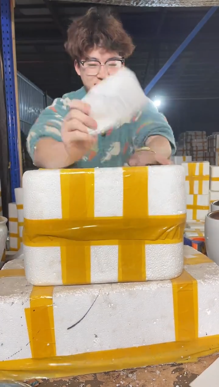 紫砂花盆宜兴紫砂粗陶花盆16.8/21