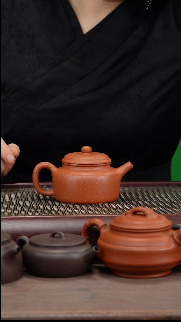 【闪购商品】紫砂茶壶全手工零添加降坡泥德钟壶