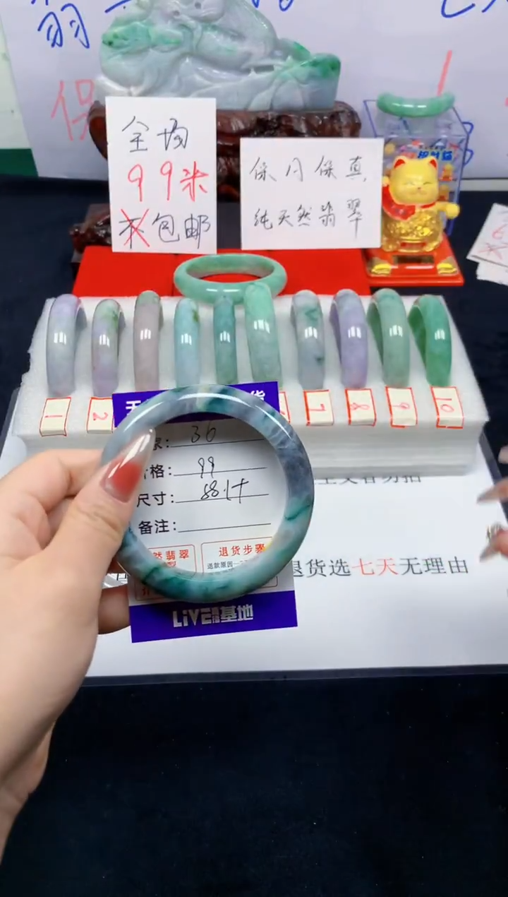 未镶嵌手镯翡翠36