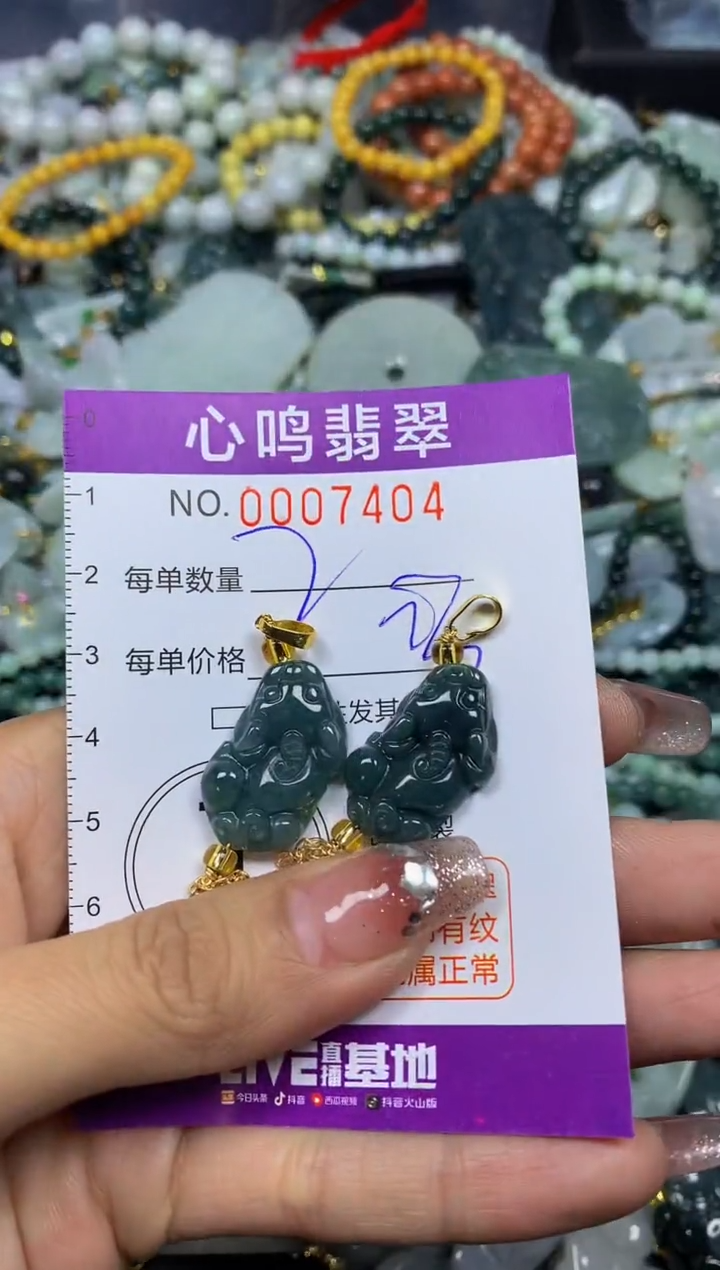 【闪购商品】翡翠颈饰未镶嵌闪购007404