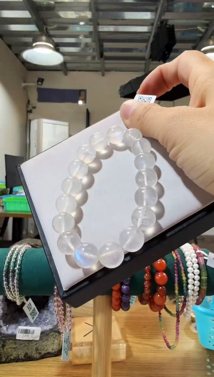 未镶嵌手链月光石优0626 约11mm