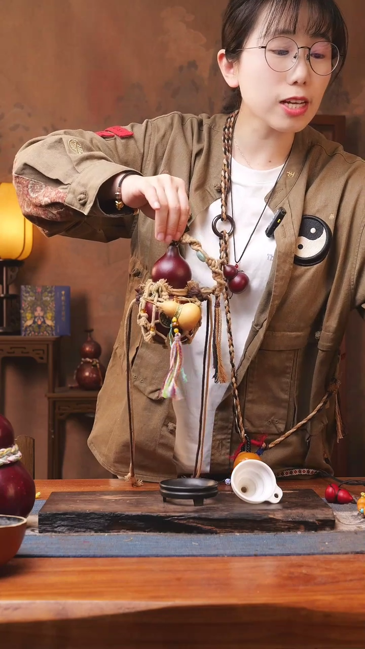 【闪购商品】313号精品大漆葫芦防腐防渗装水茶酒