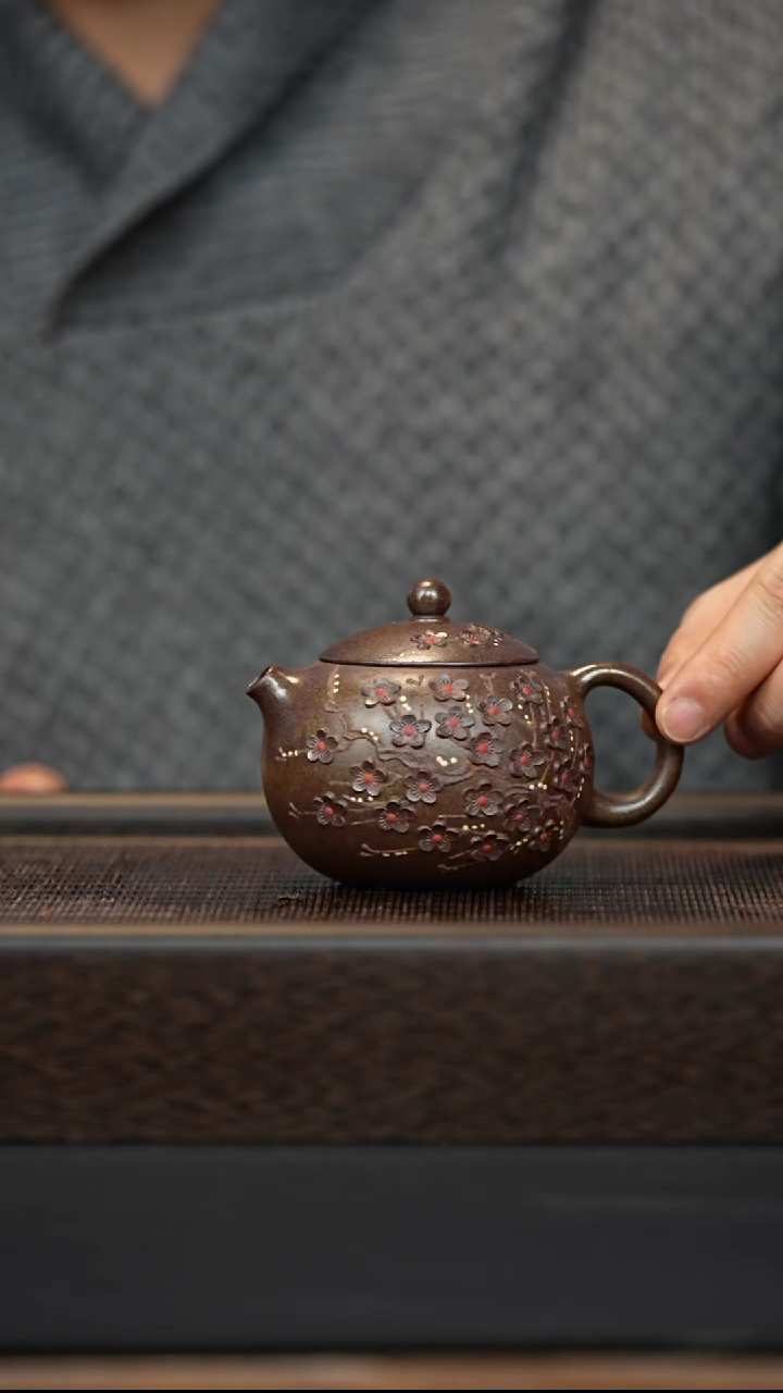 茶壶紫砂宜兴紫砂壶  h32430