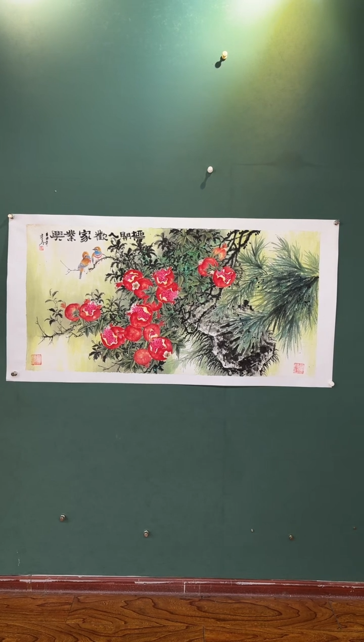 国画周建真老师绘画作品（湖社书）7-8