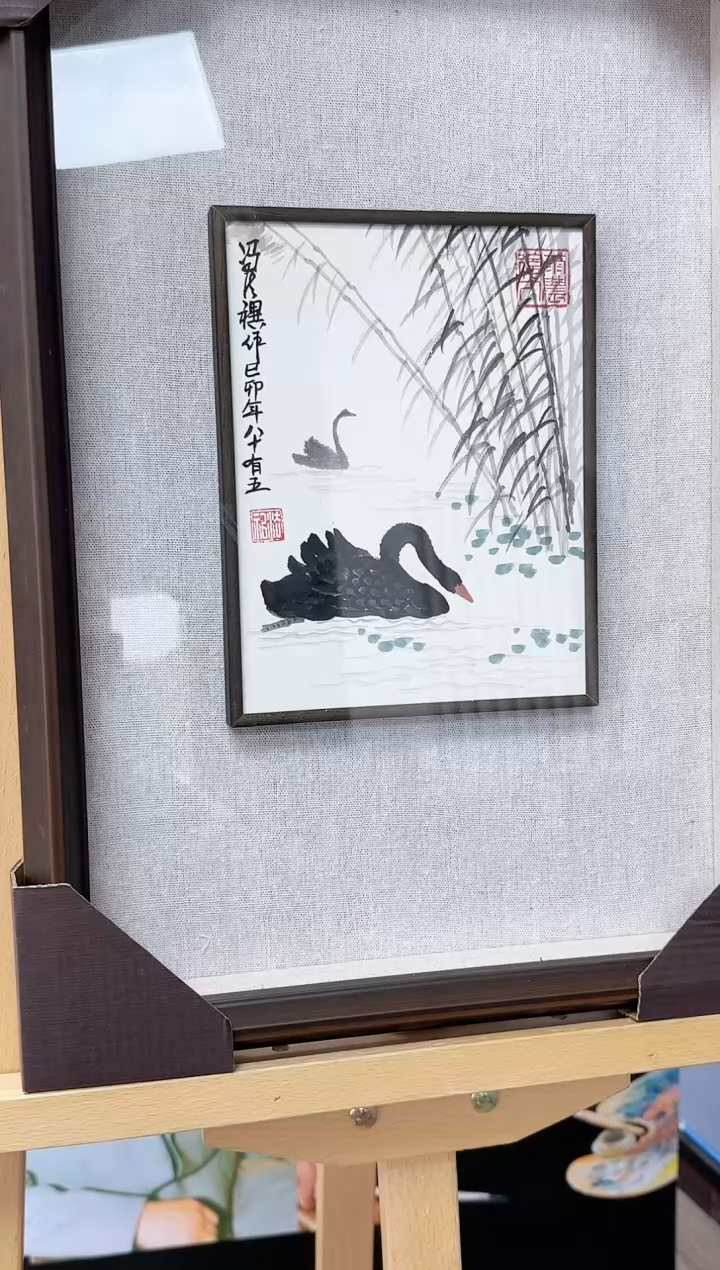国画冯老师作品分享
