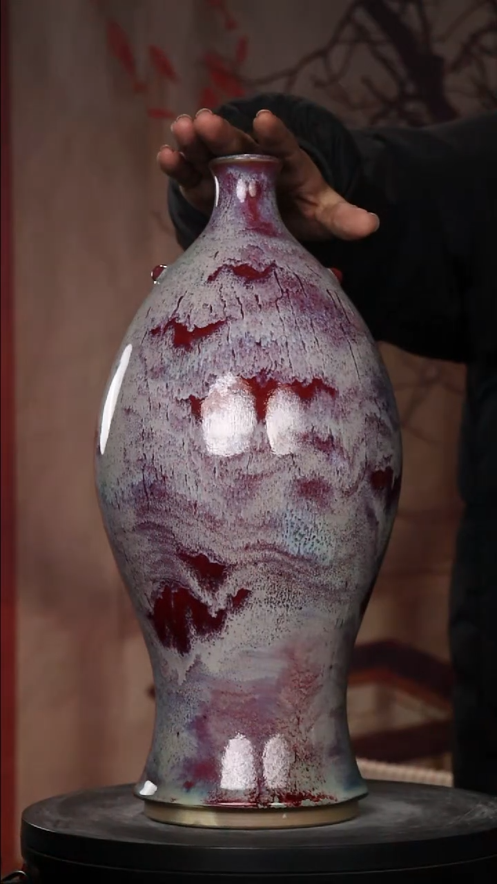 瓷片少年渡钧 钧瓷收藏品