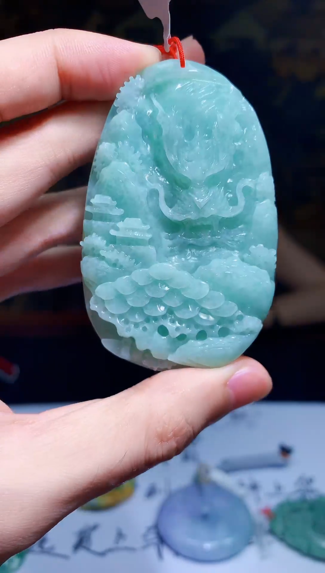 定制翡翠未镶嵌天然A货翡翠0809046