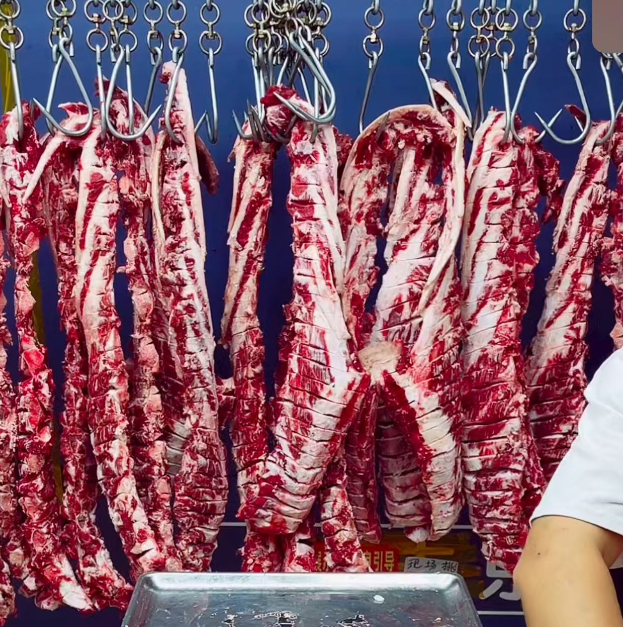 (特价)新鲜现宰黄牛燕翅骨 断骨连肉速冻发货净重8斤京东冷链包邮