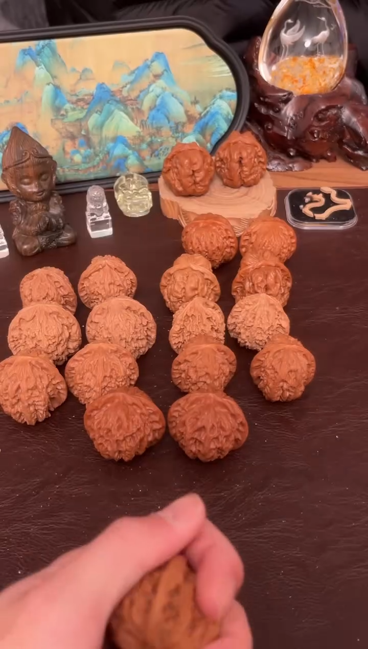 吊坠文玩核桃39宫灯