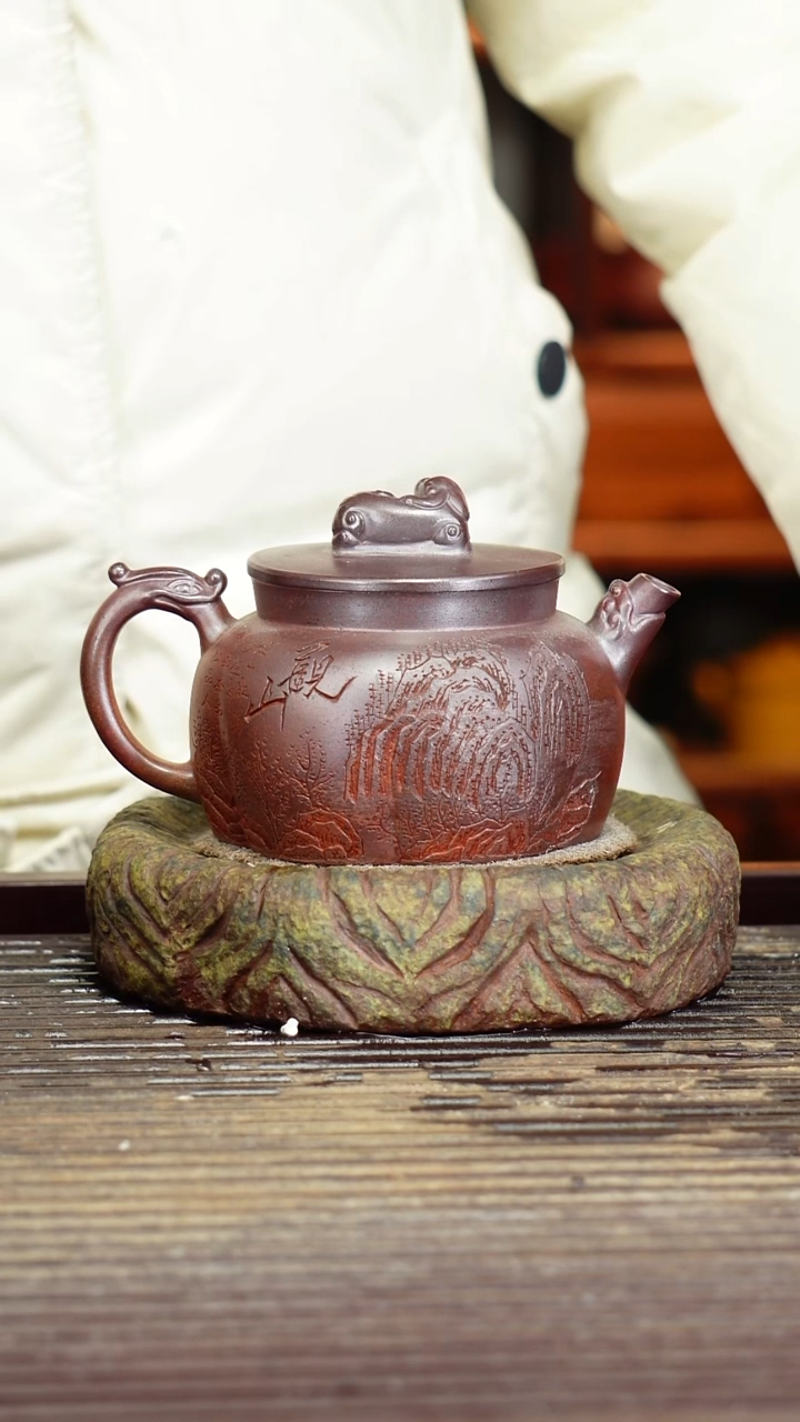 宜兴原矿紫砂壶茶壶260C