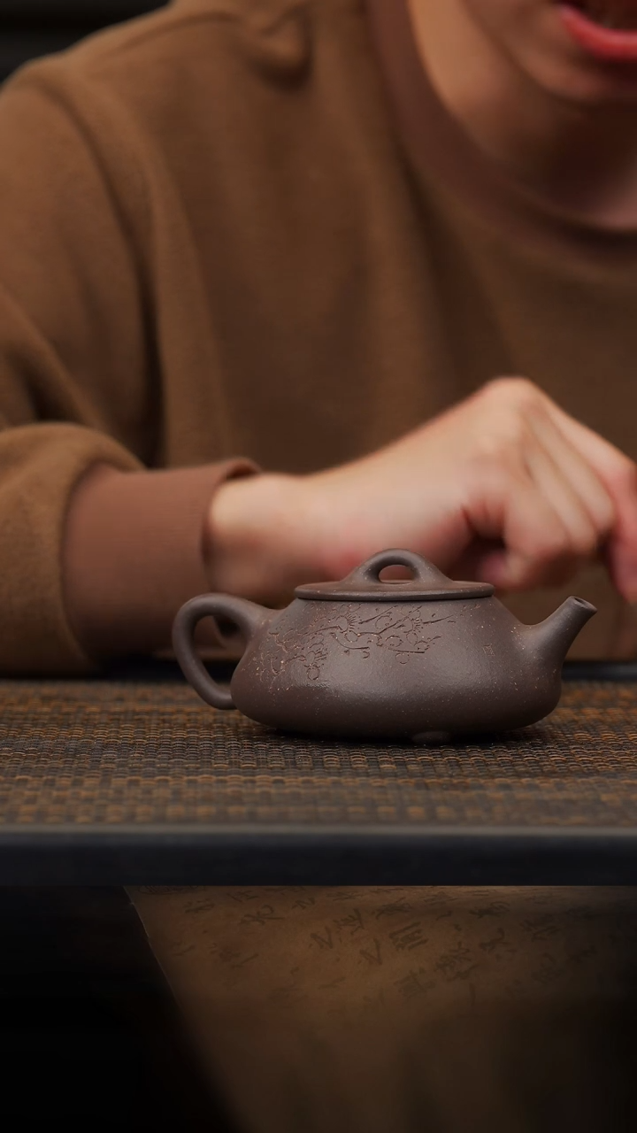 【闪购商品】紫砂茶壶50空山造器  槚兴堂/腰圆石瓢