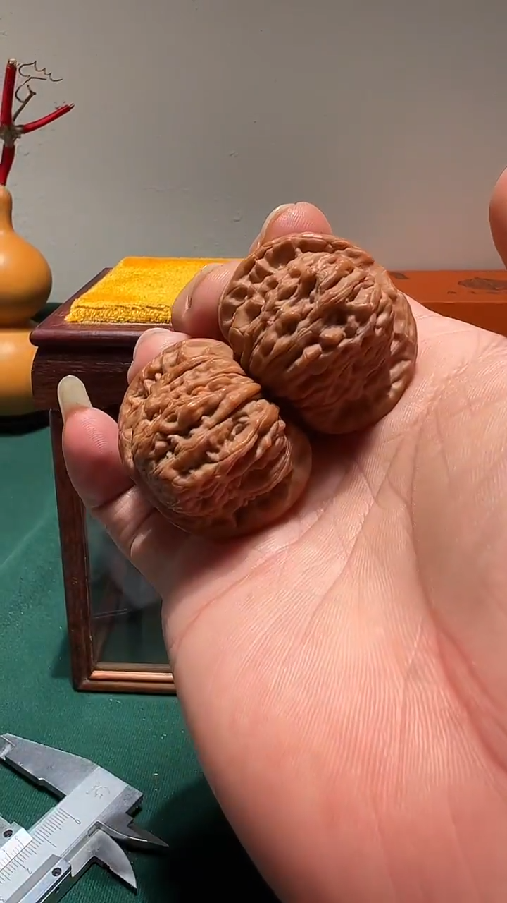 【闪购商品】文玩核桃把件平谷一代楼 40+全品 桃花兄1500