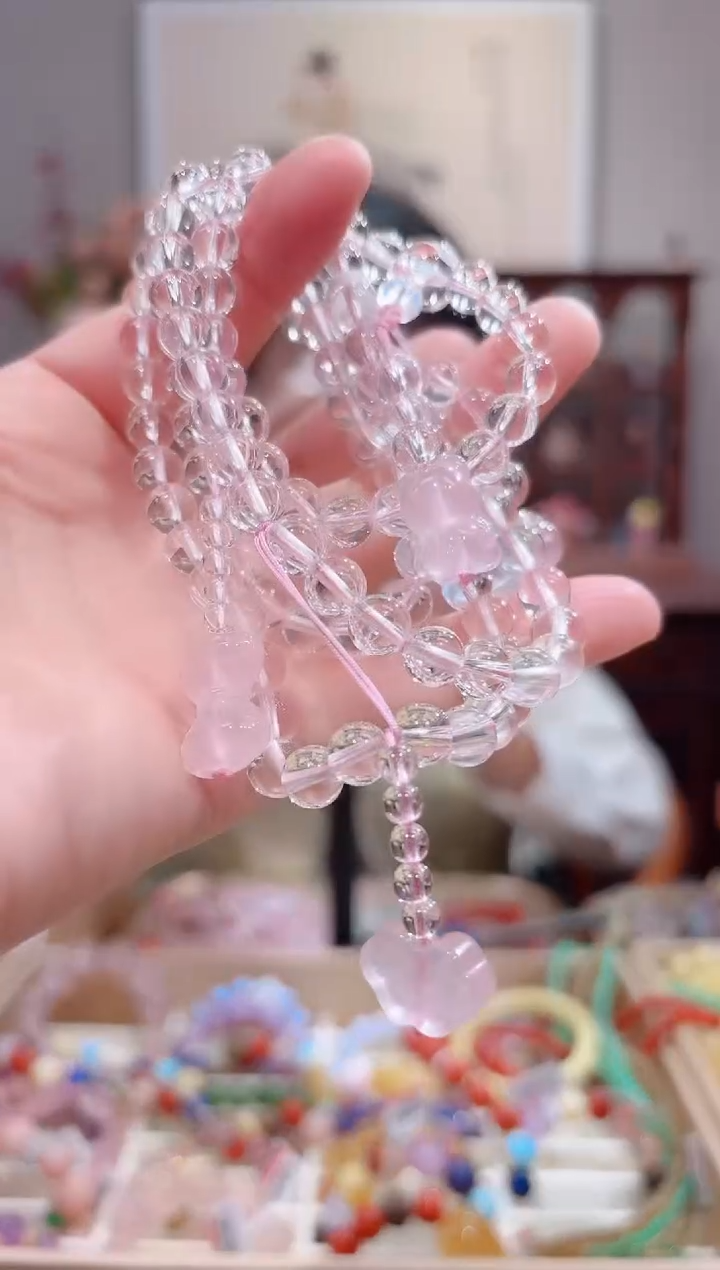 【闪购商品】水晶手串未镶嵌设计款珠串