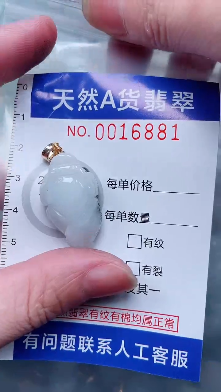 翡翠未镶嵌吊坠(不含链)11