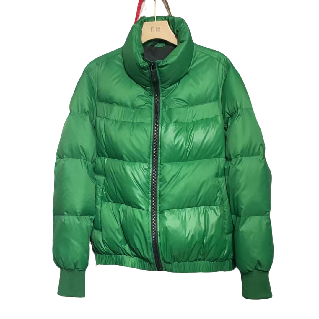 16#时尚拼接气质甲壳虫羽绒服-386女装女款保暖休闲女士立领冬季