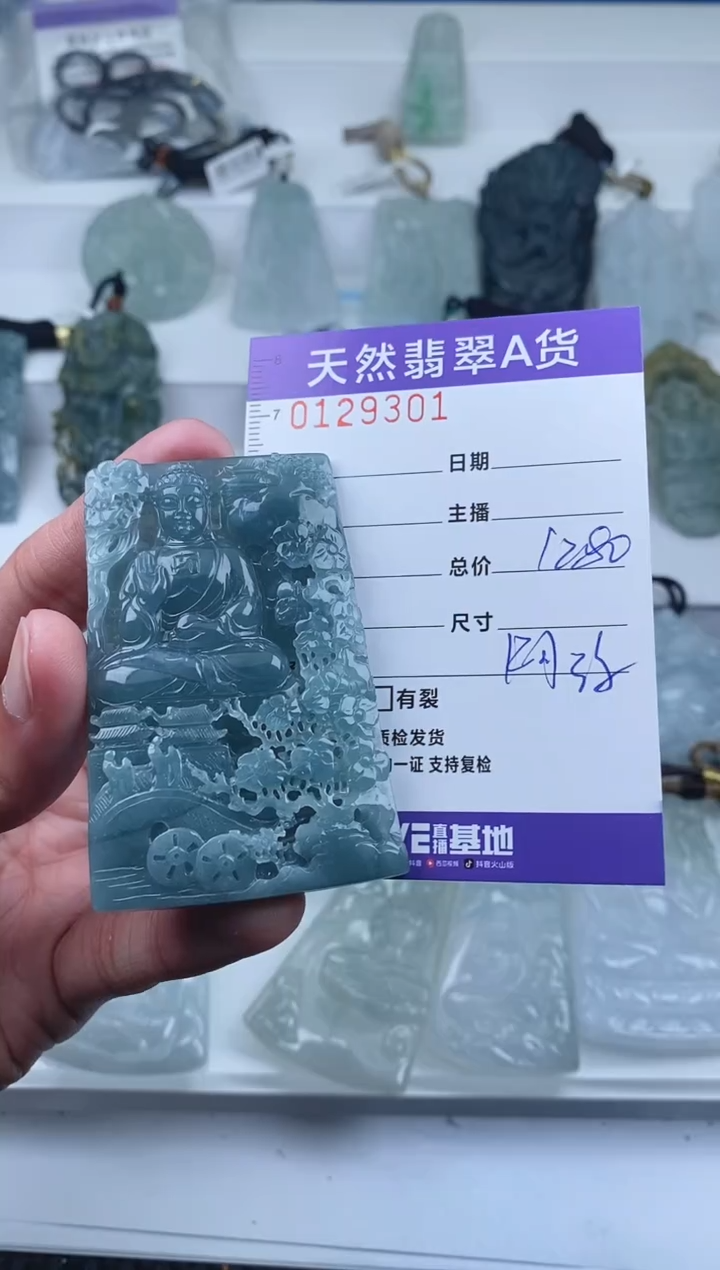 【闪购商品】翡翠颈饰未镶嵌         301