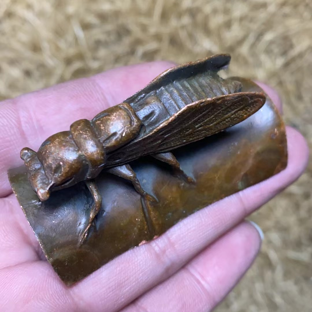 铜一鸣摆件一个（杰起臻选）