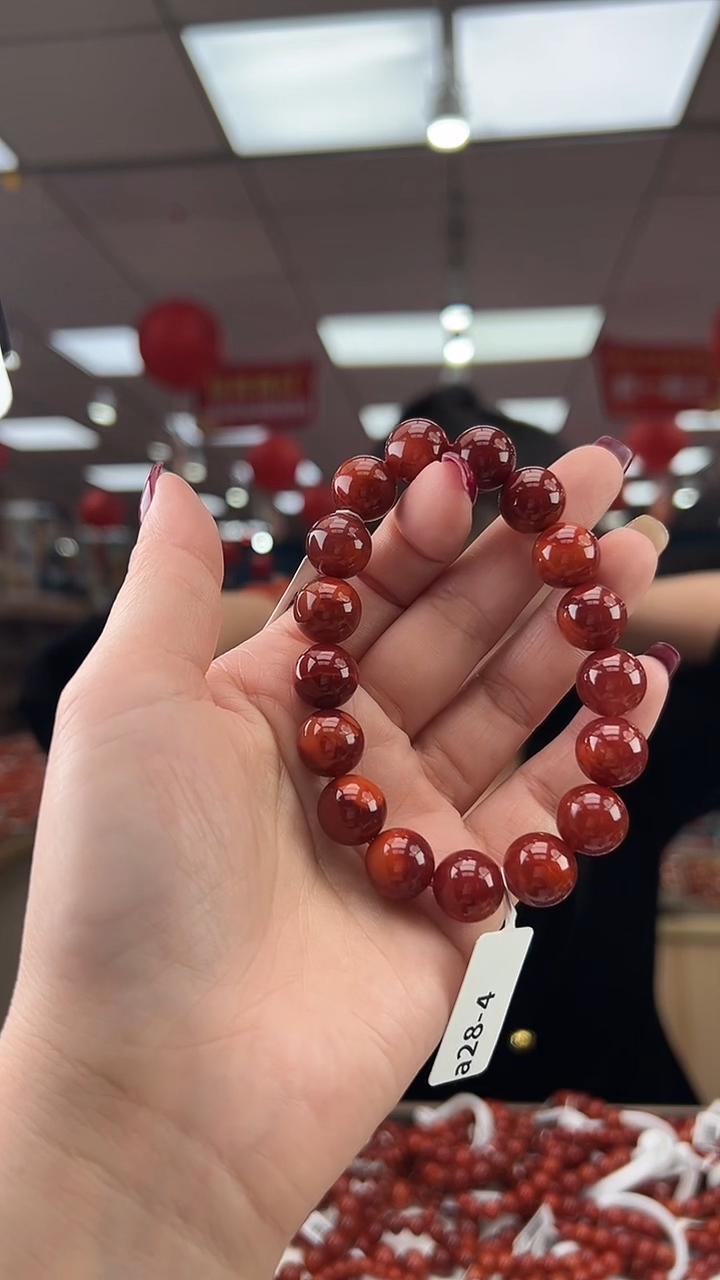 【闪购商品】南红玛瑙珠串未镶嵌多样发其一/12/92197314