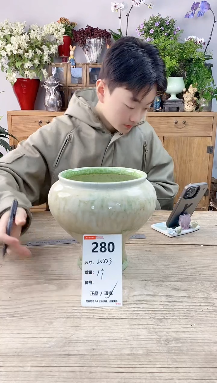 小玩子花盆直播编号280