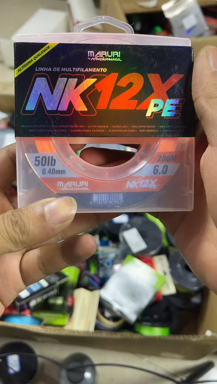 尼龙6#----12X橙色路亚线200米尾货