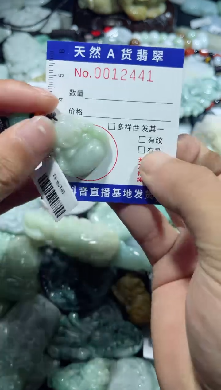 【闪购商品】翡翠颈饰未镶嵌00012441
