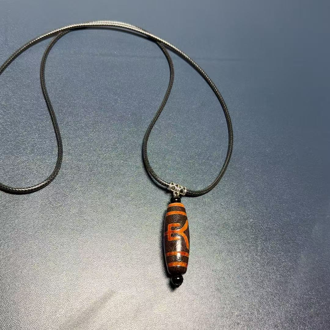 玛瑙天珠  藏式高端贵人项链