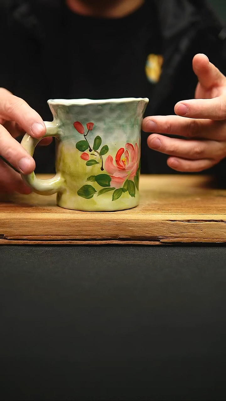 @@陶园瓷舍@@纯手工手绘@高温釉下彩