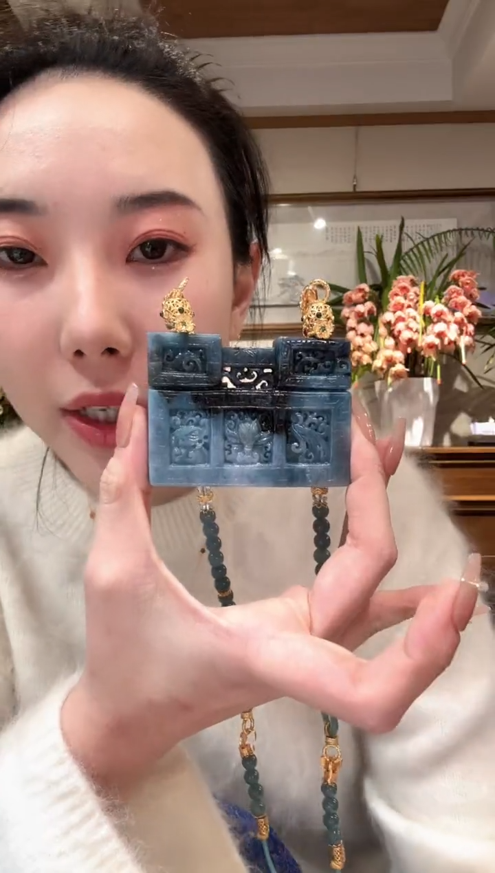 【闪购商品】翡翠颈饰未镶嵌国风