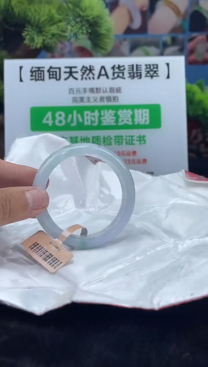 【闪购商品】翡翠手镯未镶嵌手镯4