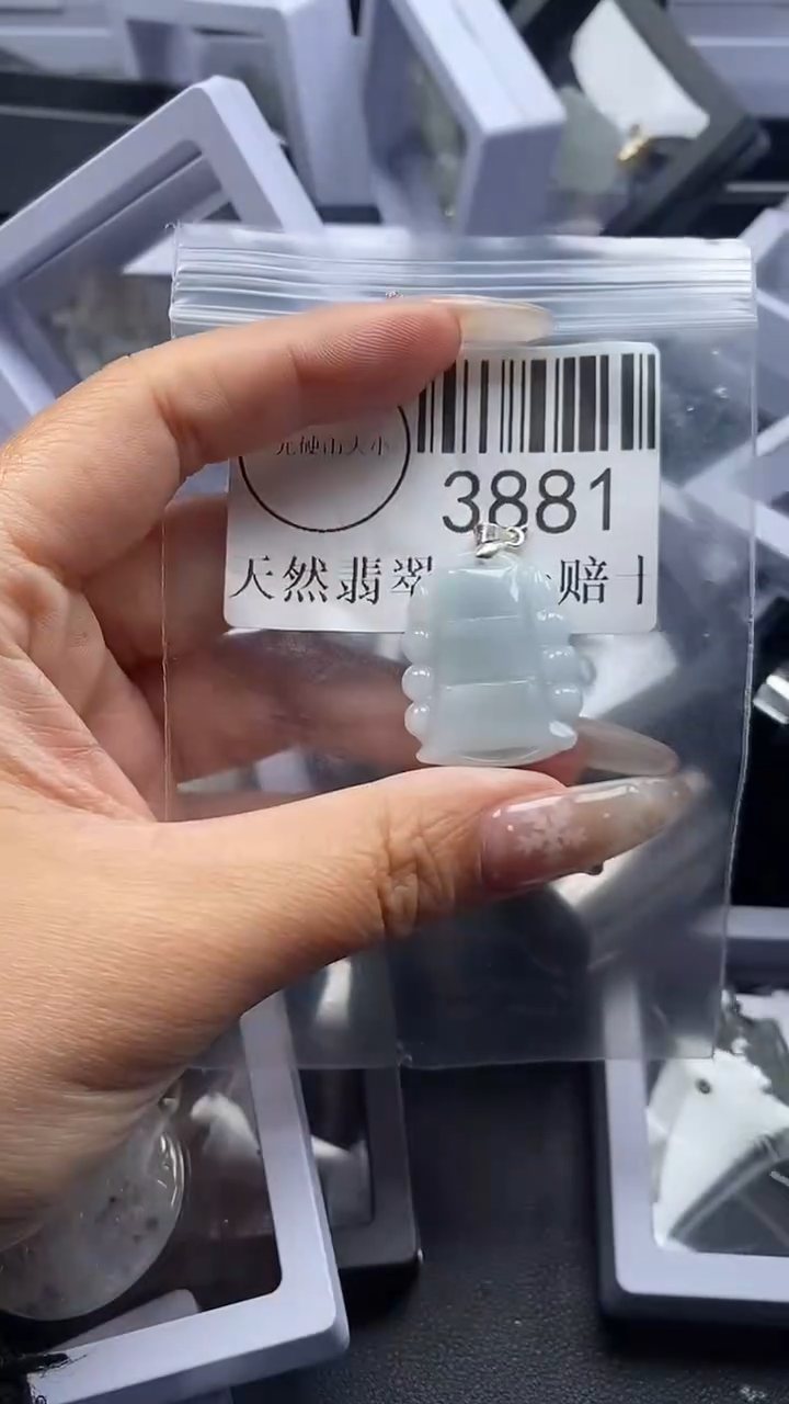 颈饰未镶嵌翡翠3881